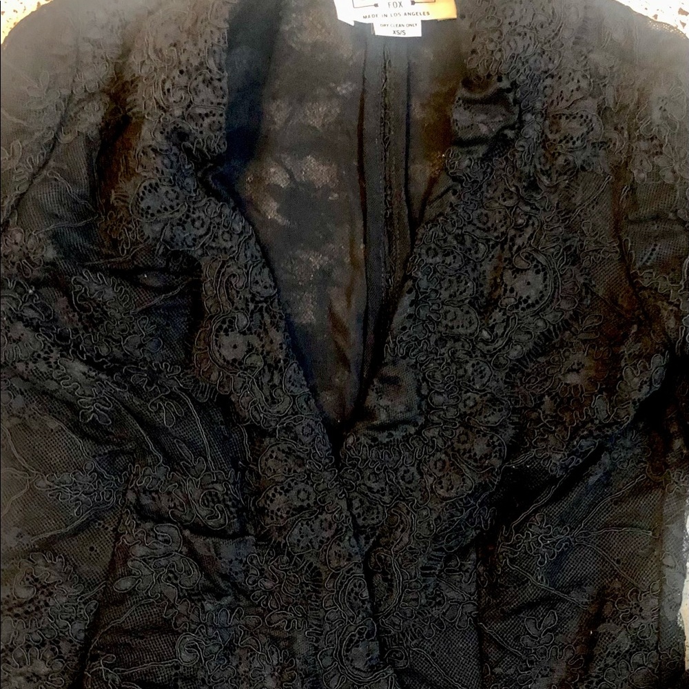 Gorgeous Stone Cold Fox Black Lace Dress - Picture 5 of 6